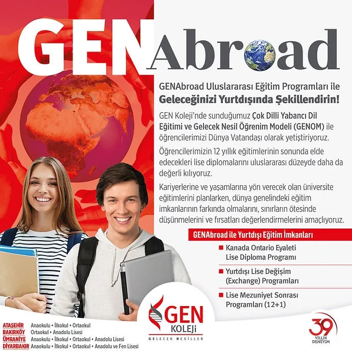 GENAbroad broşürü