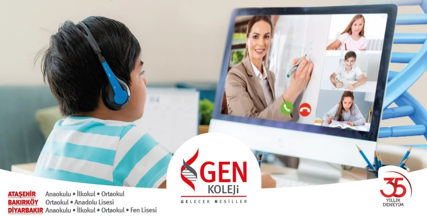 GEN Koleji hibrid eğitim kapak görseli